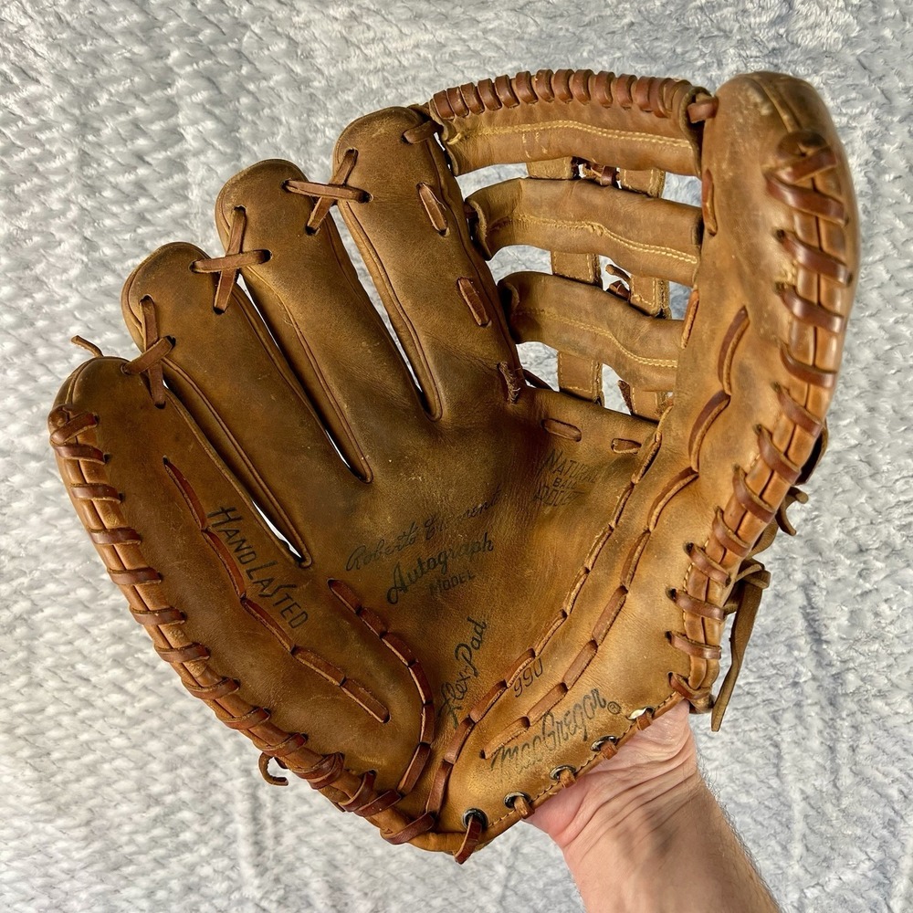 Vintage MacGregor Roberto Clemente 990 Baseball Glove Personal Model LHT